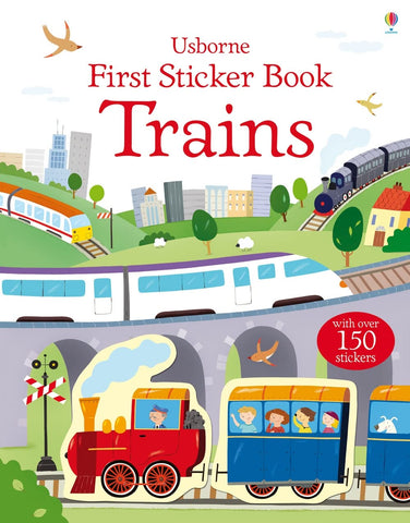 Usborne First Sticker Book Trains