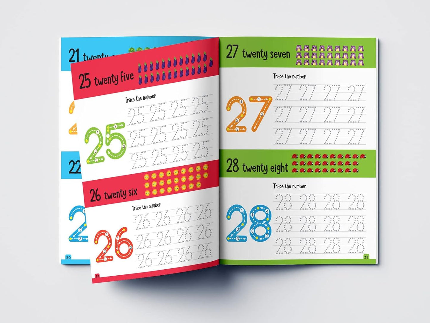 Learning Numbers 1-100 Activity Book