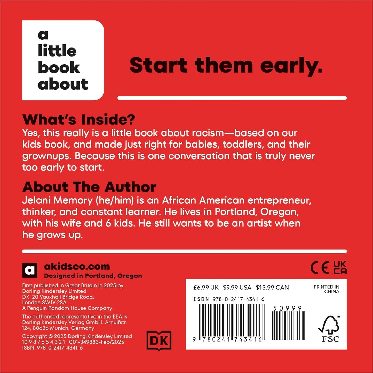 DK A Little Book About Racism