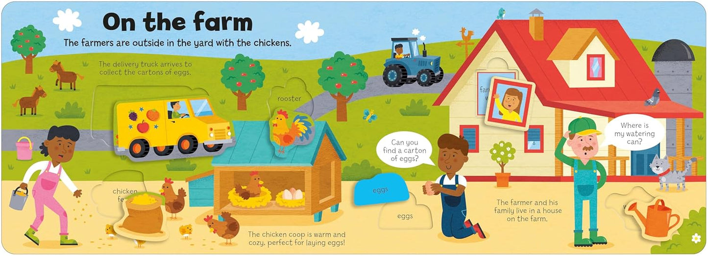 Priddy Books: Let's Learn & Play! On the Farm