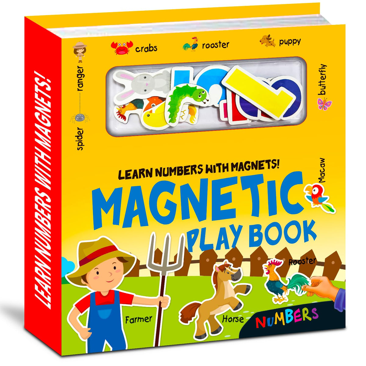 Learn Numbers - Magnetic Play Book