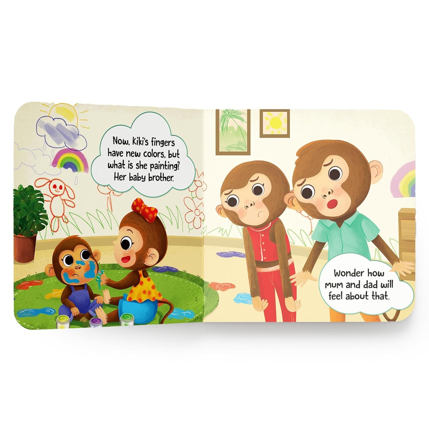 Little Tales Big Values: Kiki is a Messy Painter