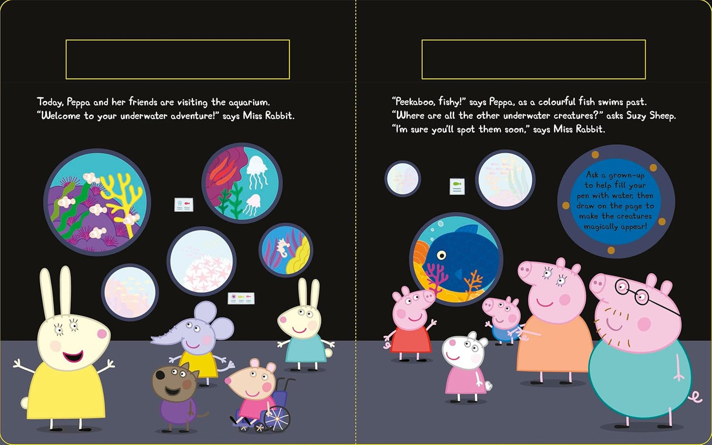 Peppa Pig: Peppa’s Underwater Adventure: A Magic Painting