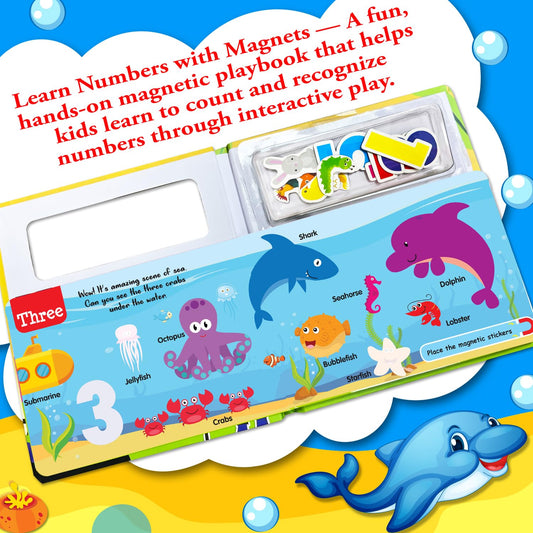Learn Numbers - Magnetic Play Book