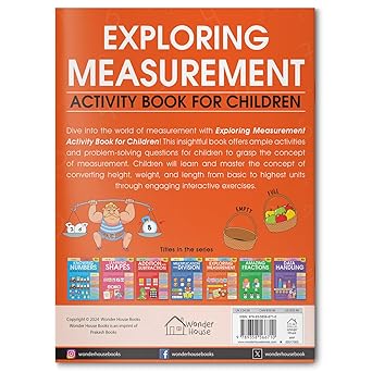 Exploring Measurement Activity Book For Children