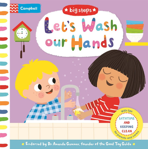 Big Steps: Let's Wash Our Hands