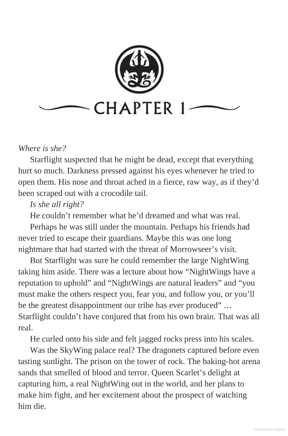 Wings of Fire #04: The Dark Secret