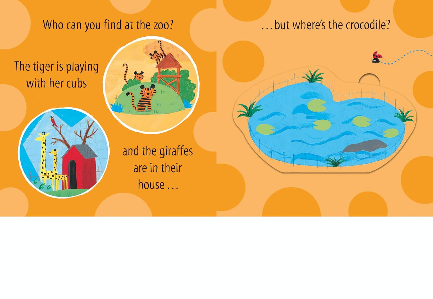 Who's at the Zoo? A Lift-the-flap book