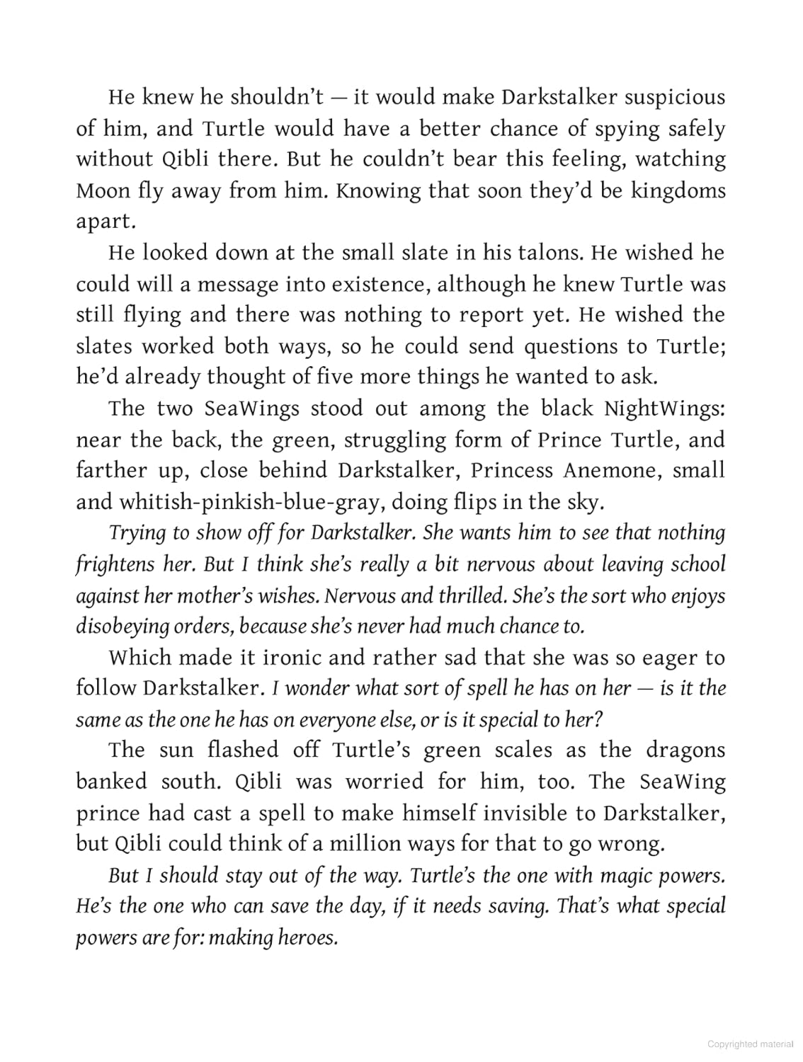 Wings Of Fire #10: Darkness Of Dragons