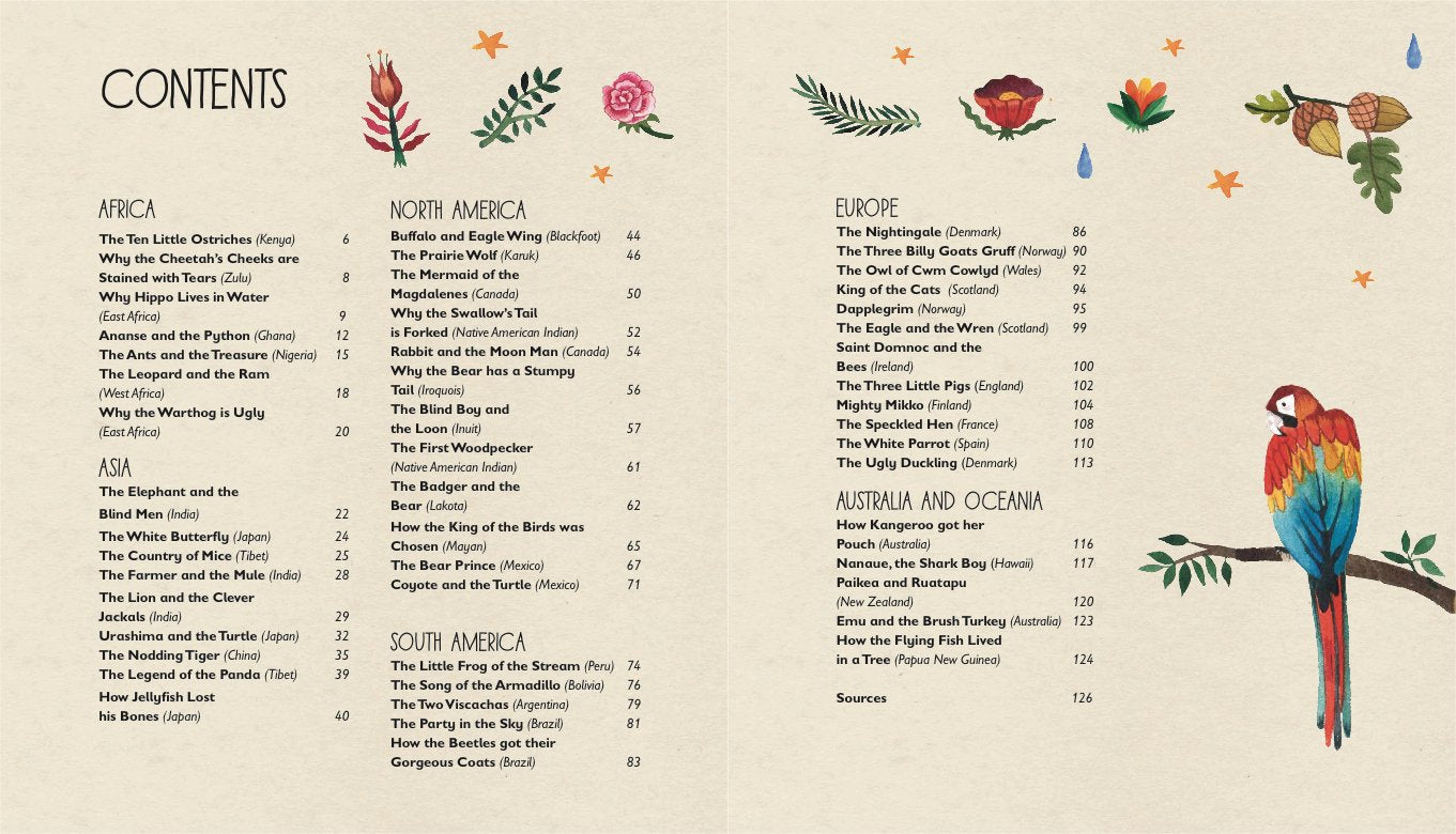 A World Full Of Animal Stories: 50 Folktales and Legends