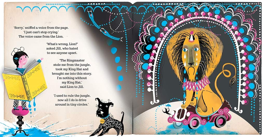 Jill and Lion - Lesley Barnes