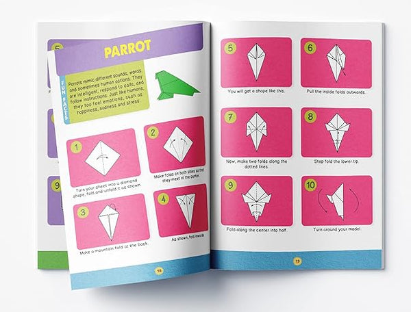 Origami: Step-by-Step Introduction To The Art of Paper-Folding: Level 2: Intermediate
