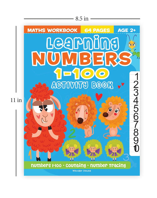 Learning Numbers 1-100 Activity Book