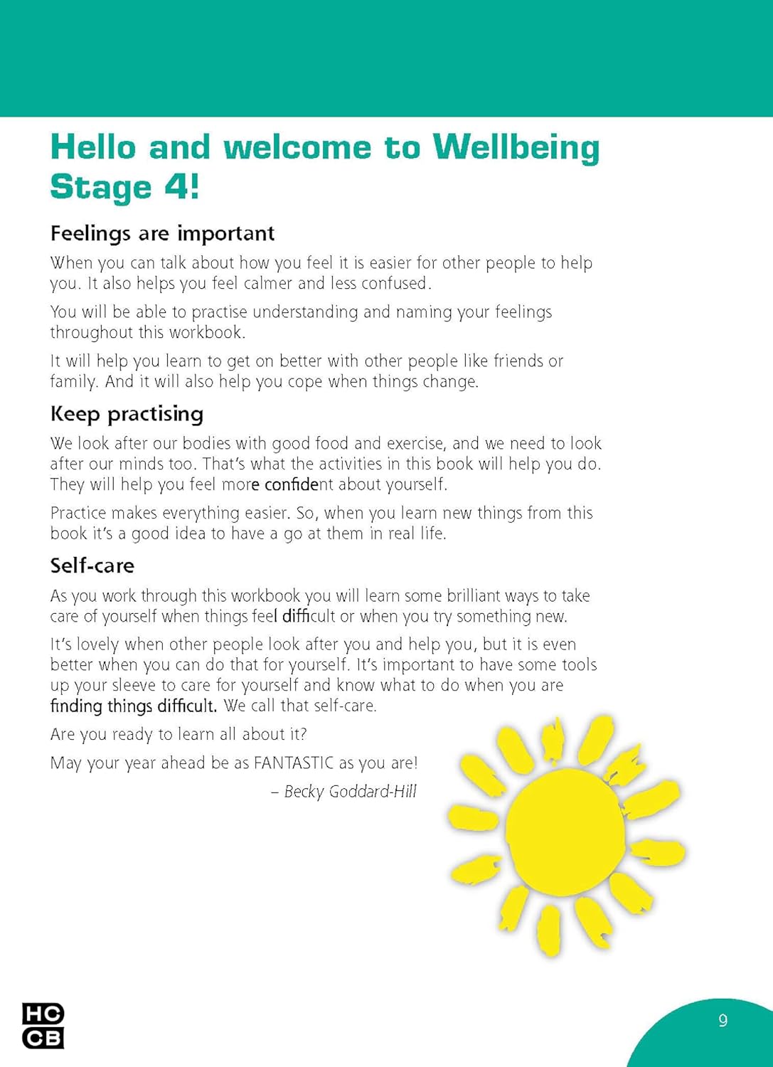 Wellbeing For Kids Making Kids Smarter, Happier: Book 2 (Stages 4-6)