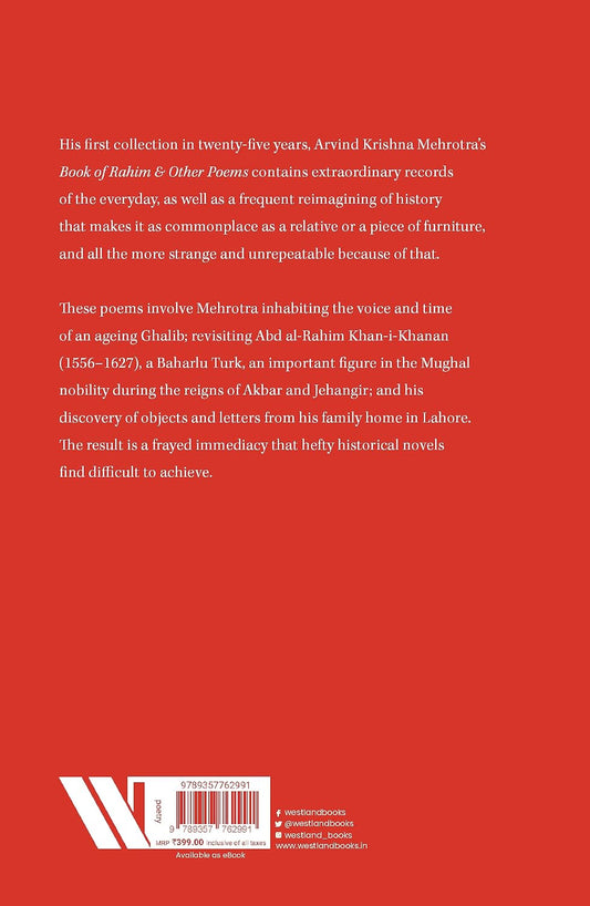 Book of Rahim & Other Poems