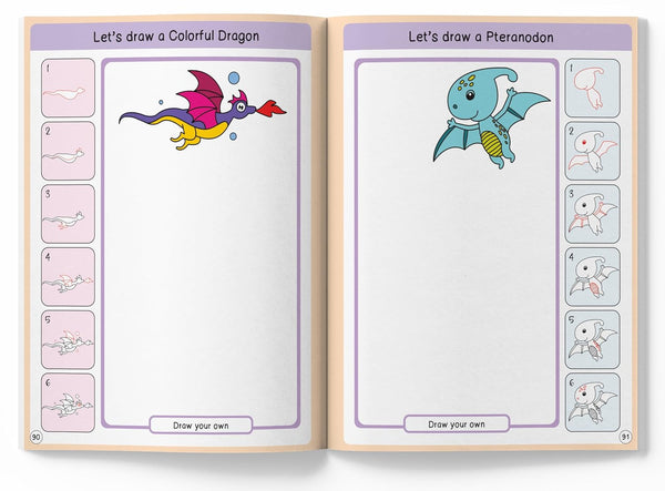How To Draw 101 Fun Things Activity Book For Kids