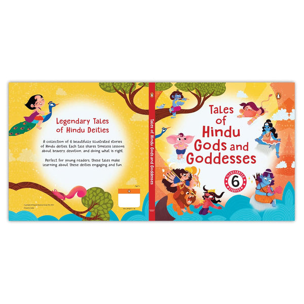 Tales of Hindu Gods and Goddesses: 6 Illustrated Stories