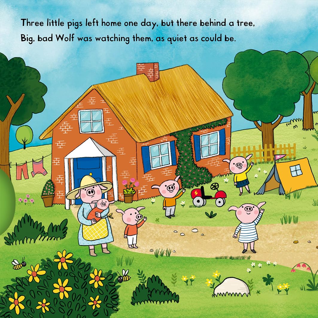 First Stories: The Three Little Pigs - Push Pull Slide