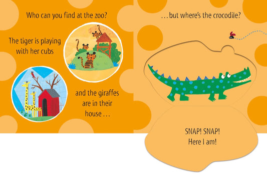 Who's at the Zoo? A Lift-the-flap book