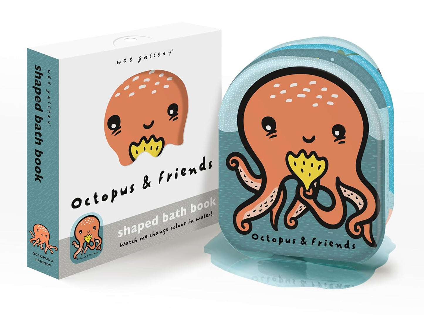 Octopus & Friends: Shaped Bath Book