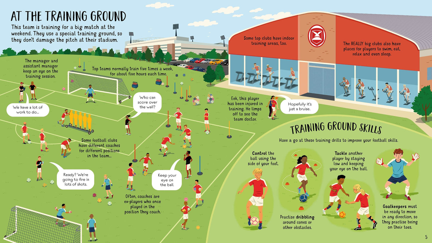 Usborne Lift-the-Flap Look Inside Football