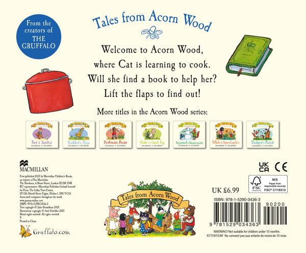 Cat's Cookbook - Tales from Acorn Wood - Julia Donaldson