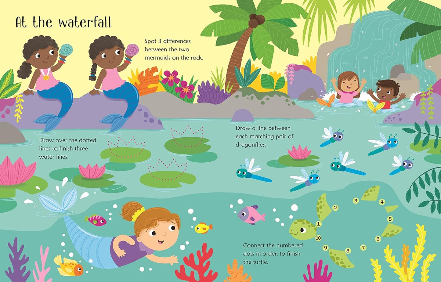 Usborne Wipe-Clean Mermaid Activities