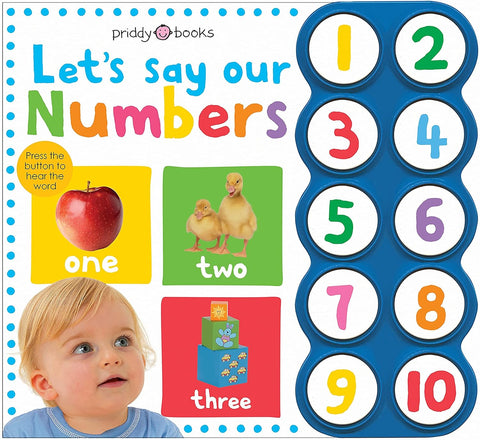 Priddy Books: Let's Say Our Numbers (Sound Book)
