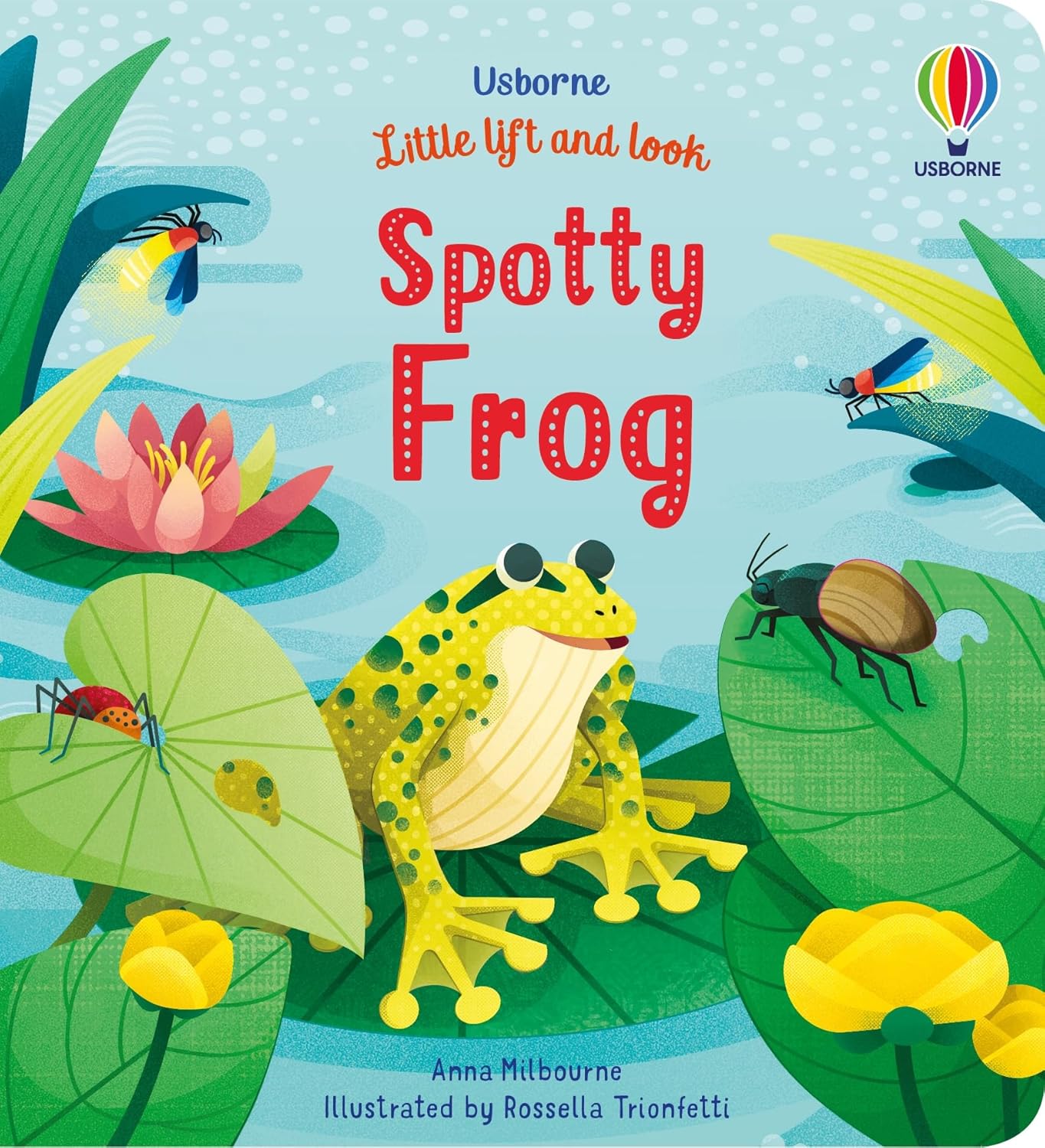 Usborne Little Lift And Look Spotty Frog