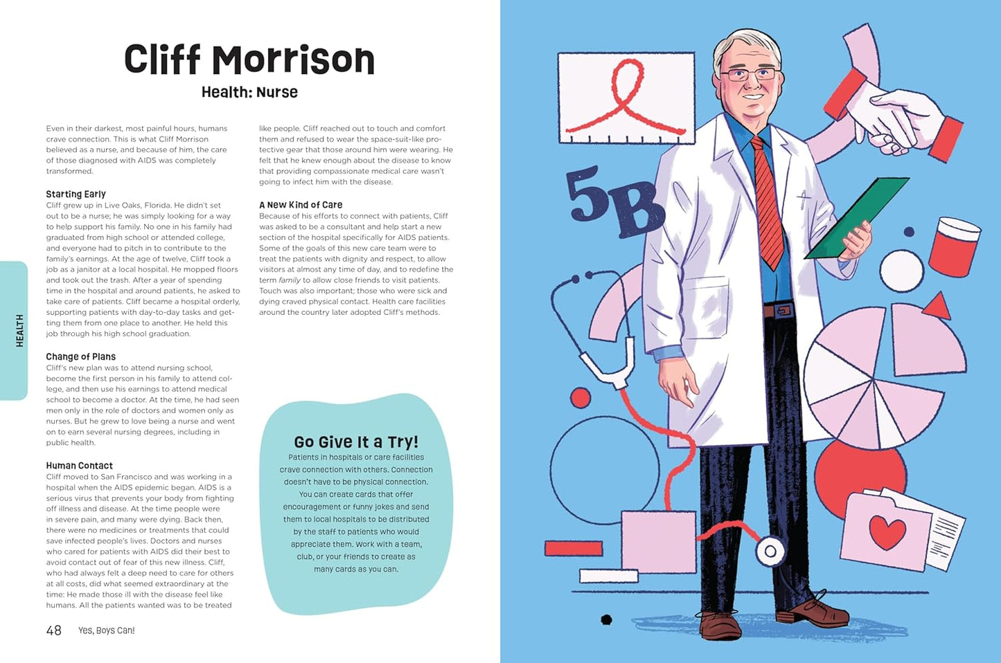 Yes, Boys Can!: Inspiring Stories of Men Who Changed the World - He Can H.E.A.L.