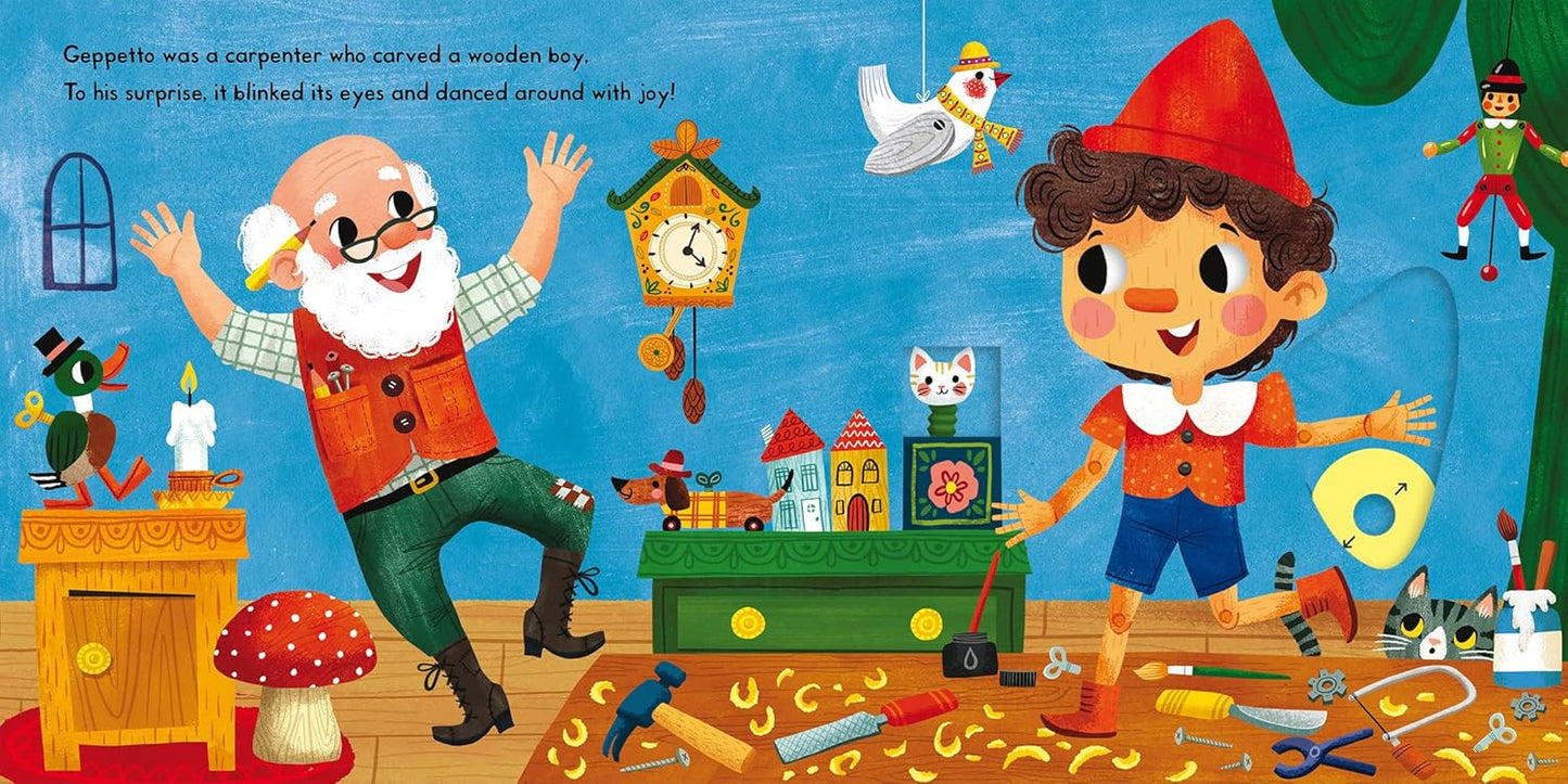 First Stories: Pinocchio:  Push, Pull, Slide