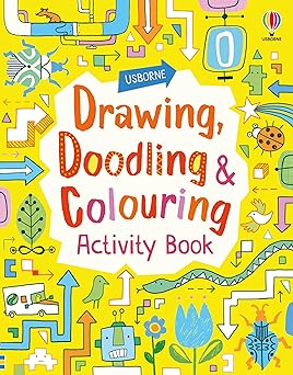 Usborne Drawing, Doodling and Colouring Activity Book