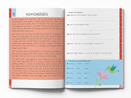 Super Fun Reading Comprehension Activity Workbook (Level 2)