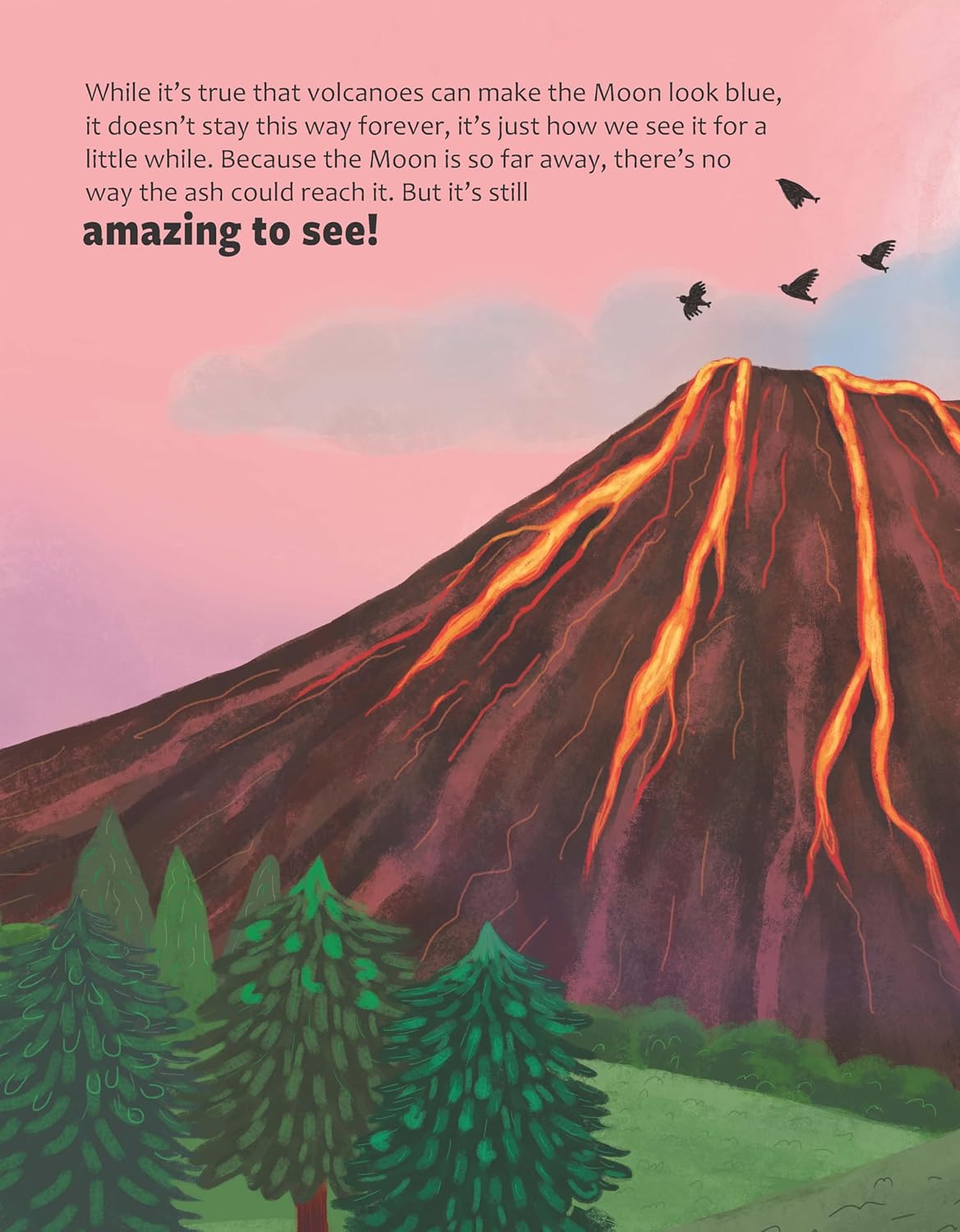 Big Questions Answered: Can Volcanoes Turn The Moon Blue?