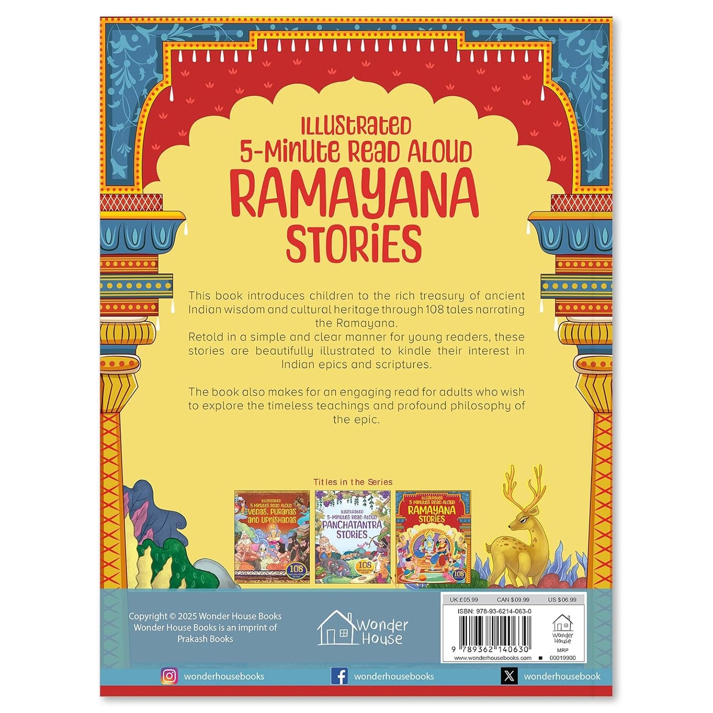 Illustrated 5-Minute Read Aloud Ramayana Stories