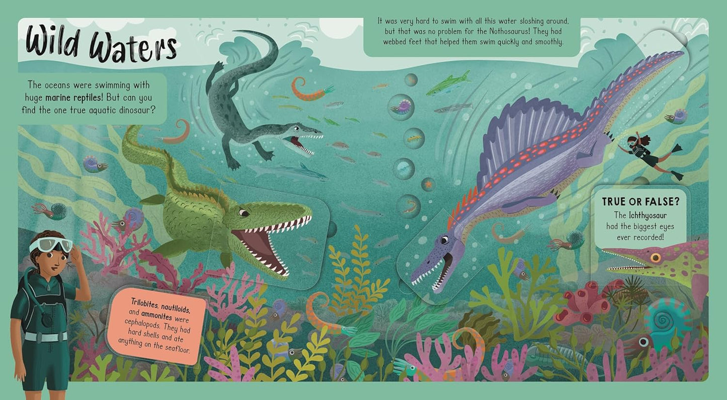 Lift-the-Flap: Dinosaur Adventure