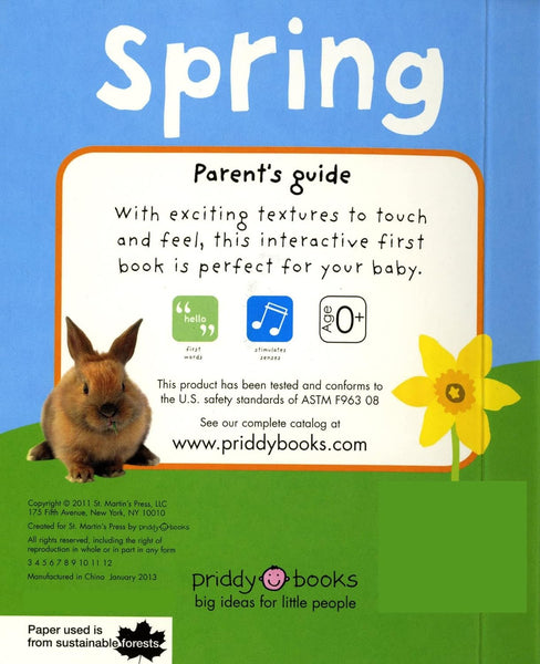 Priddy Books: Baby Touch and Feel Spring