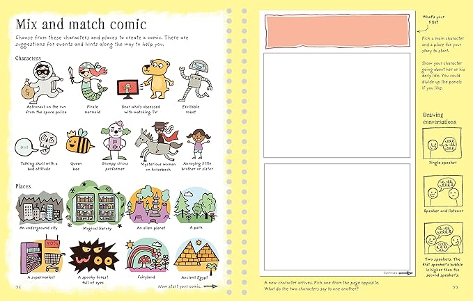 Usborne: Write and Draw Your Own Comics