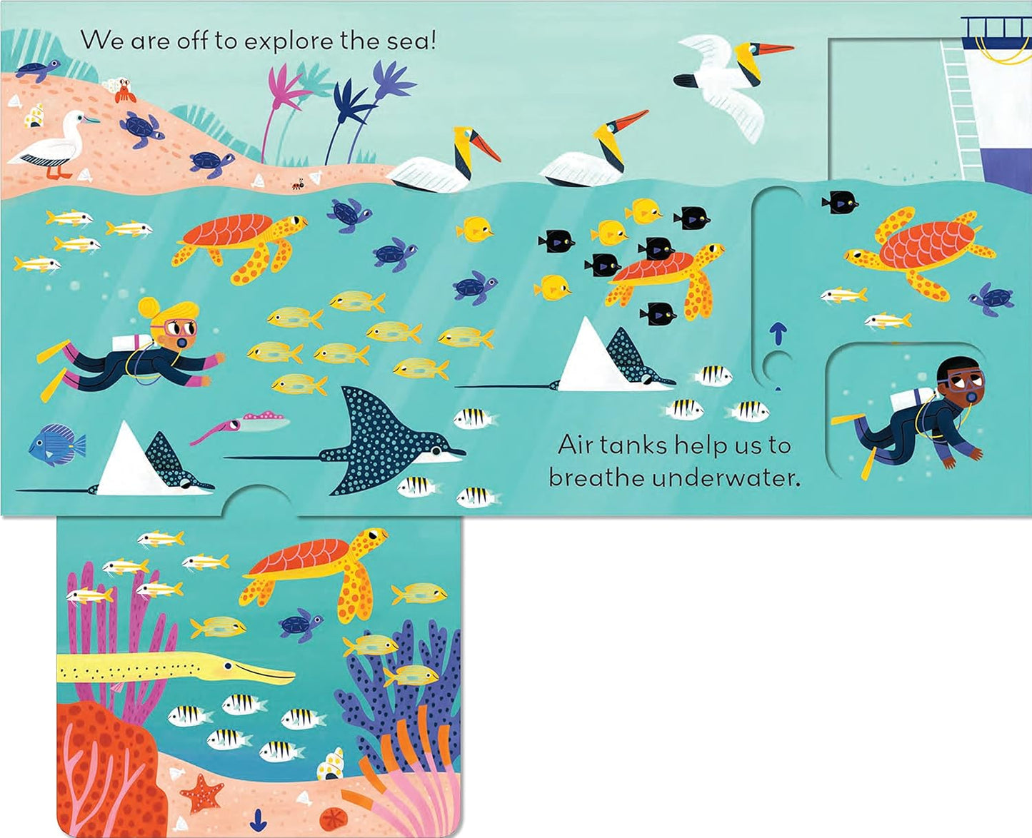 Little World: Under the Sea: A Push-and-Pull Adventure