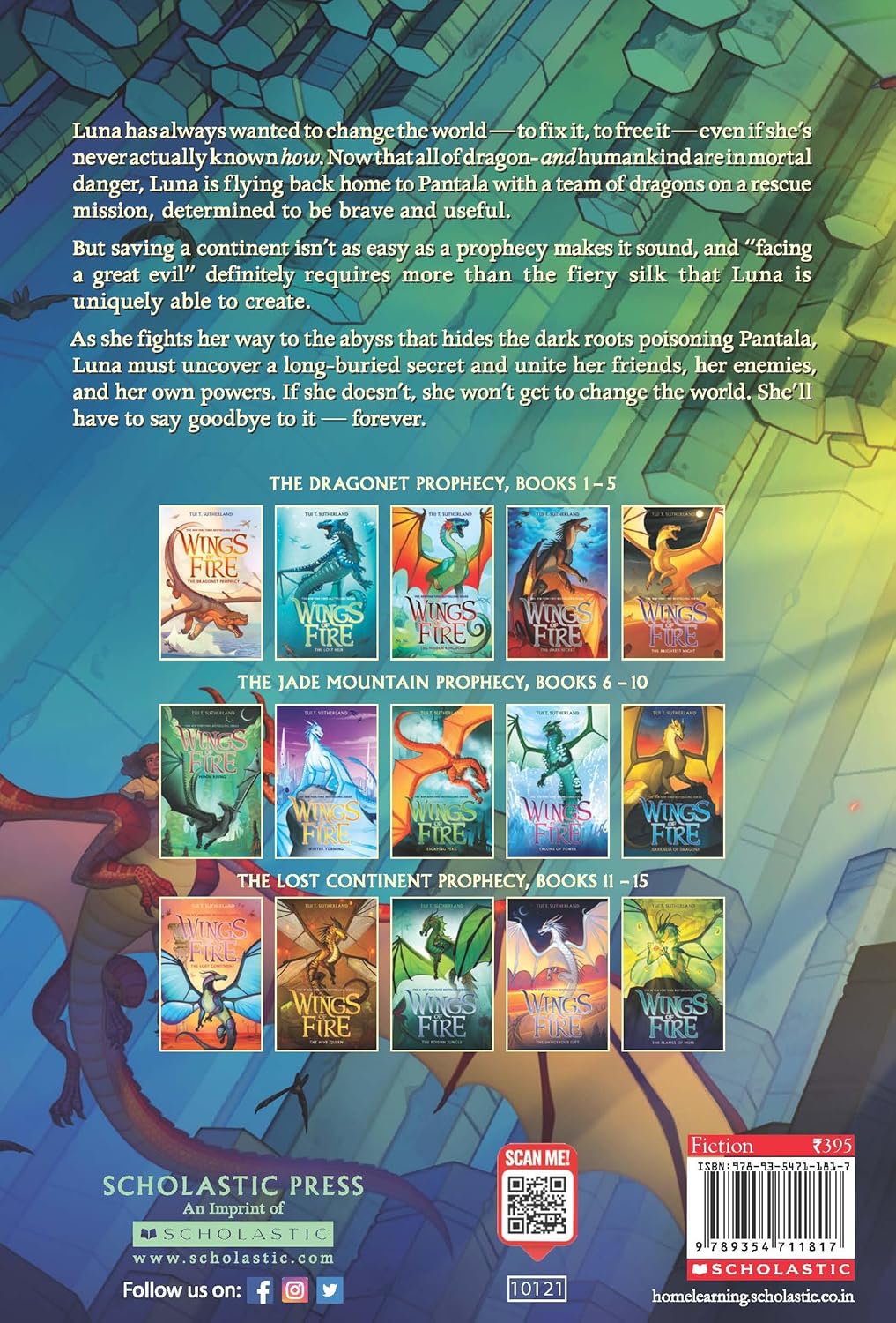 Wings Of Fire #15: The Flames Of Hope