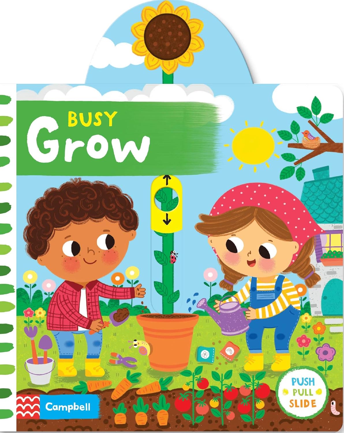 Busy Grow: Push Pull & Slide