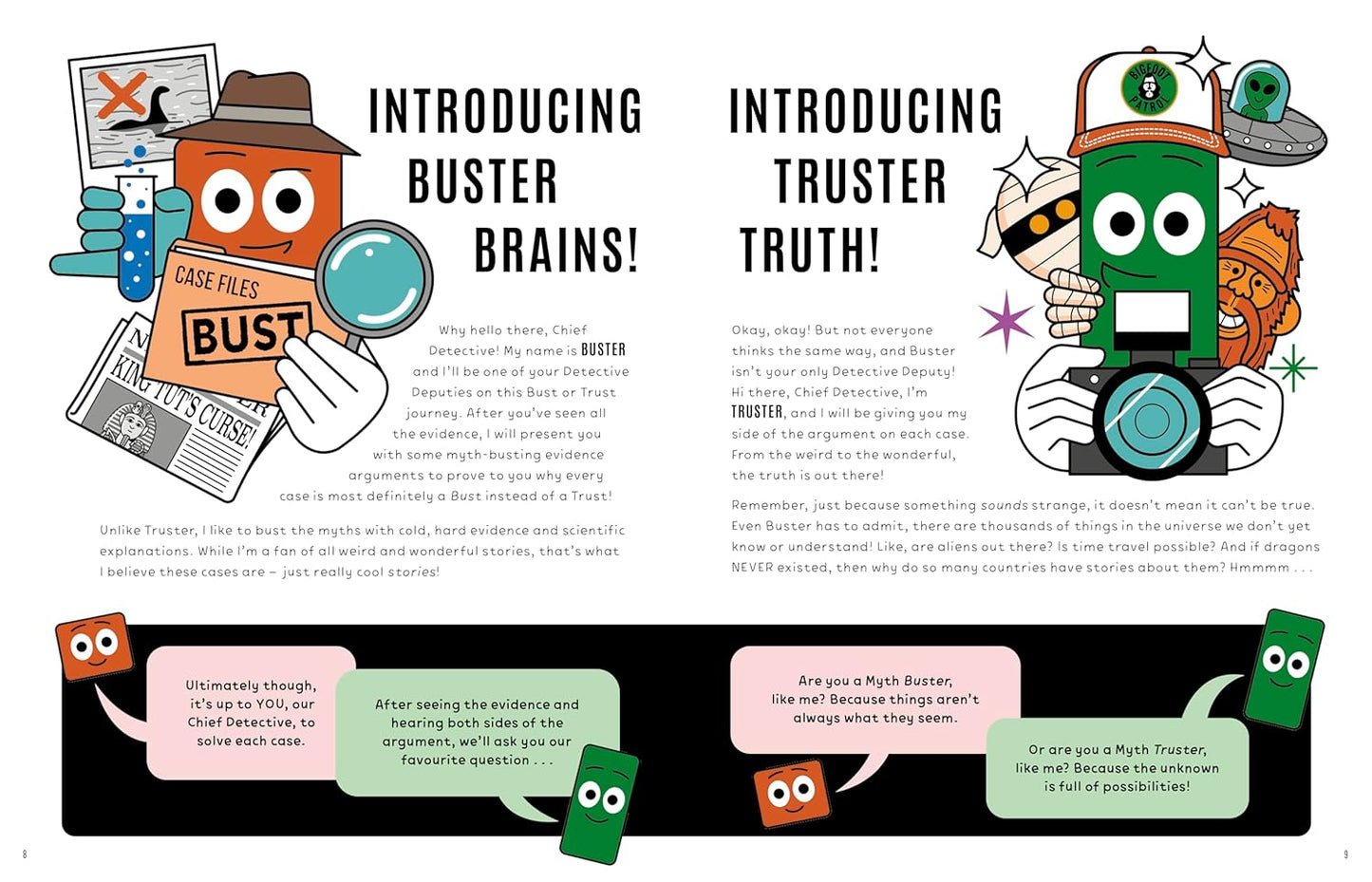 Bust Or Trust: A Kids' Mystery Book