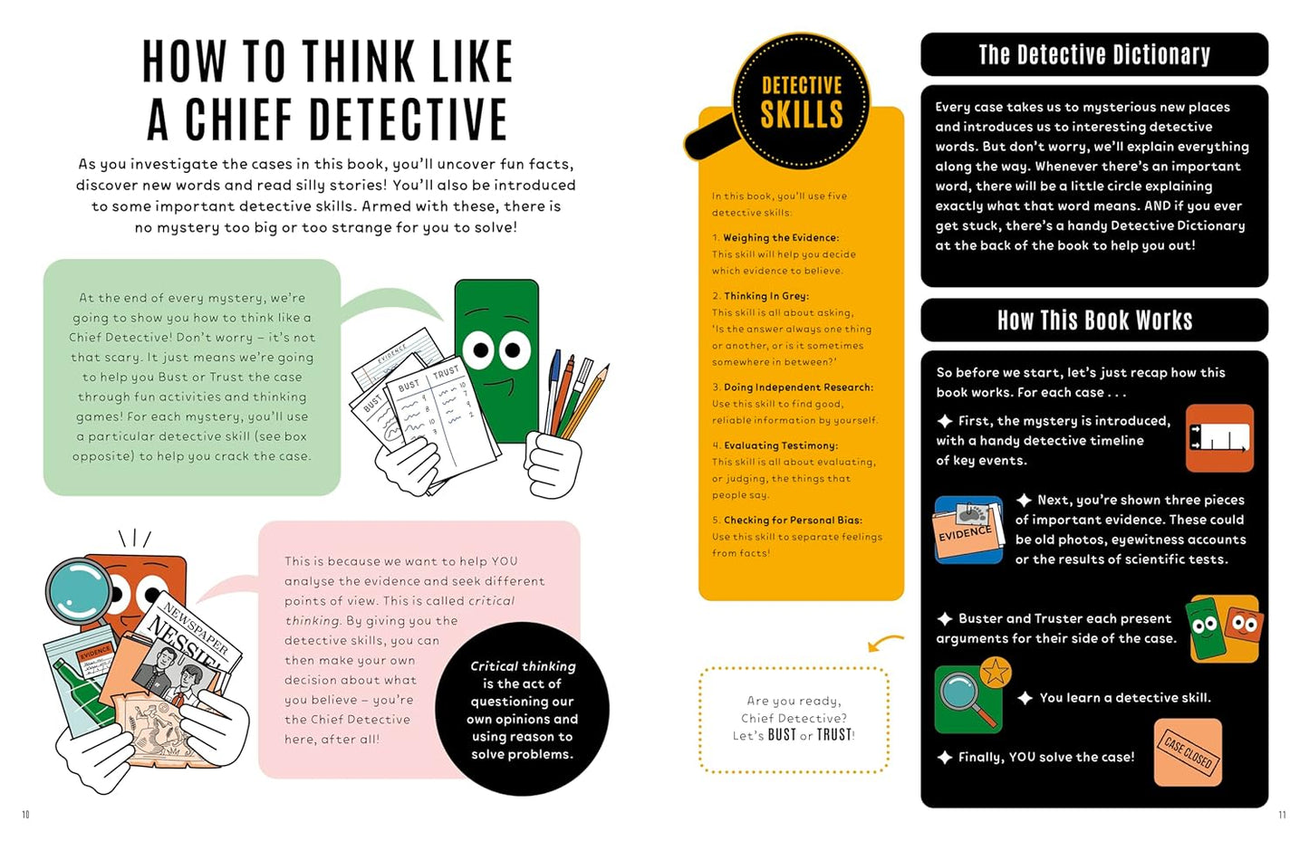 Bust Or Trust: A Kids' Mystery Book