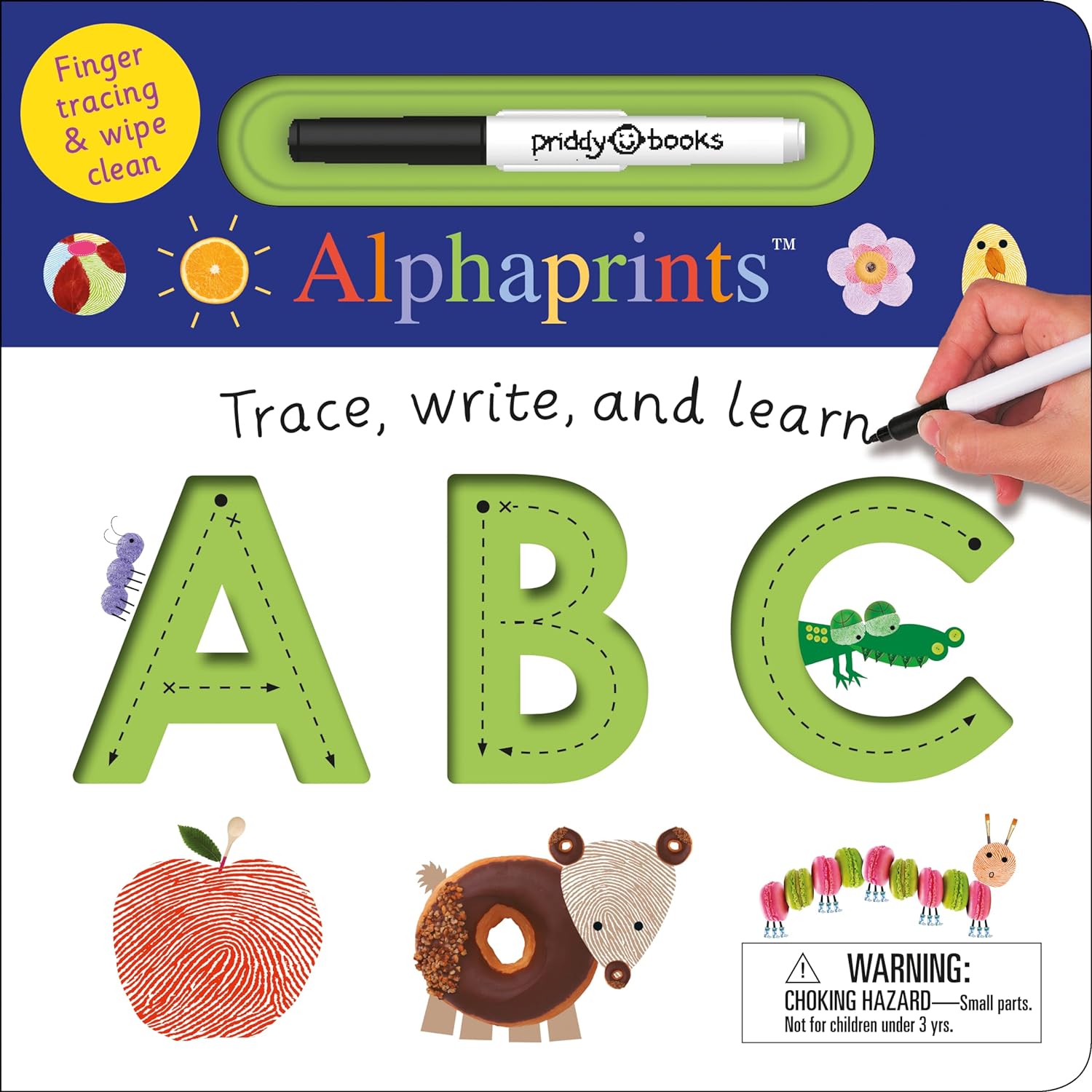 Priddy Books: Alphaprints: Trace, Write, and Learn ABC