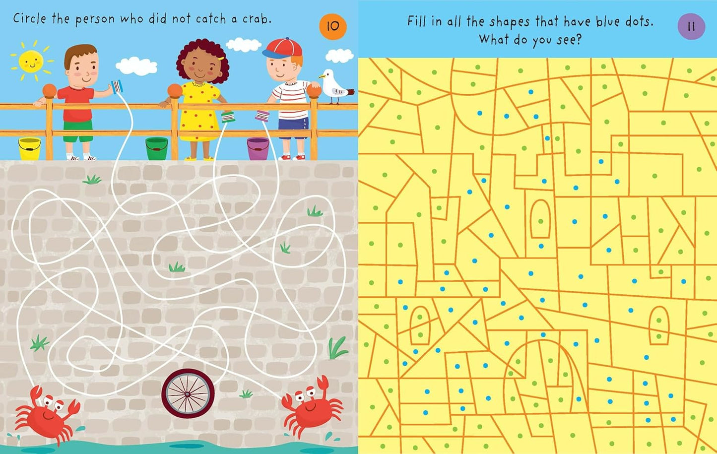 Usborne Little Children's Holiday Pad: 50 Tear-Off Sheets