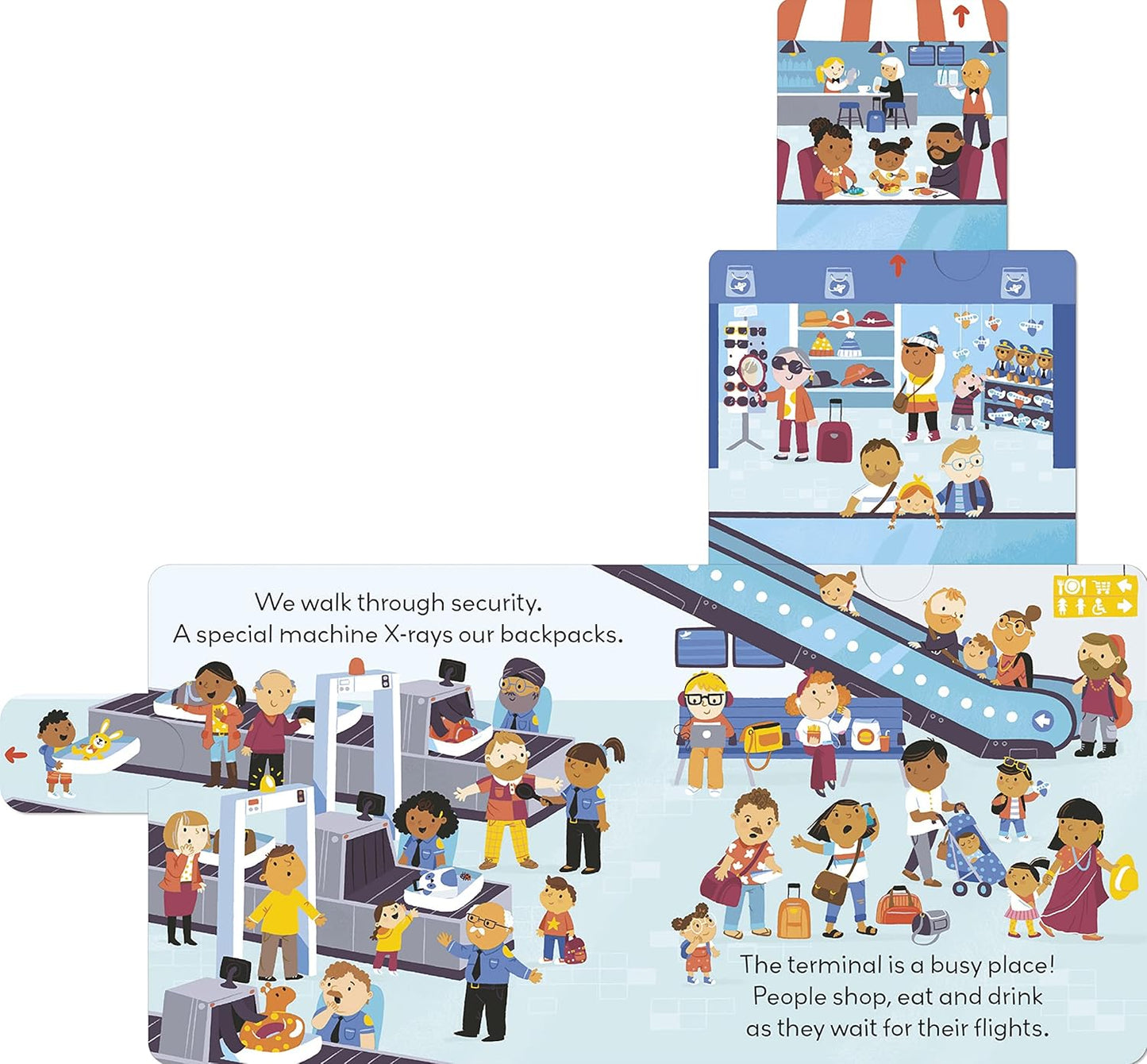 Little World: At the Airport: A Push-and-Pull Adventure