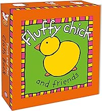 Priddy Books: Fluffy Chick and Friends: Touch and Feel Cloth Books
