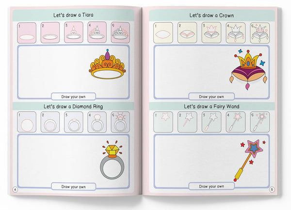 How To Draw 101 Fun Things Activity Book For Kids