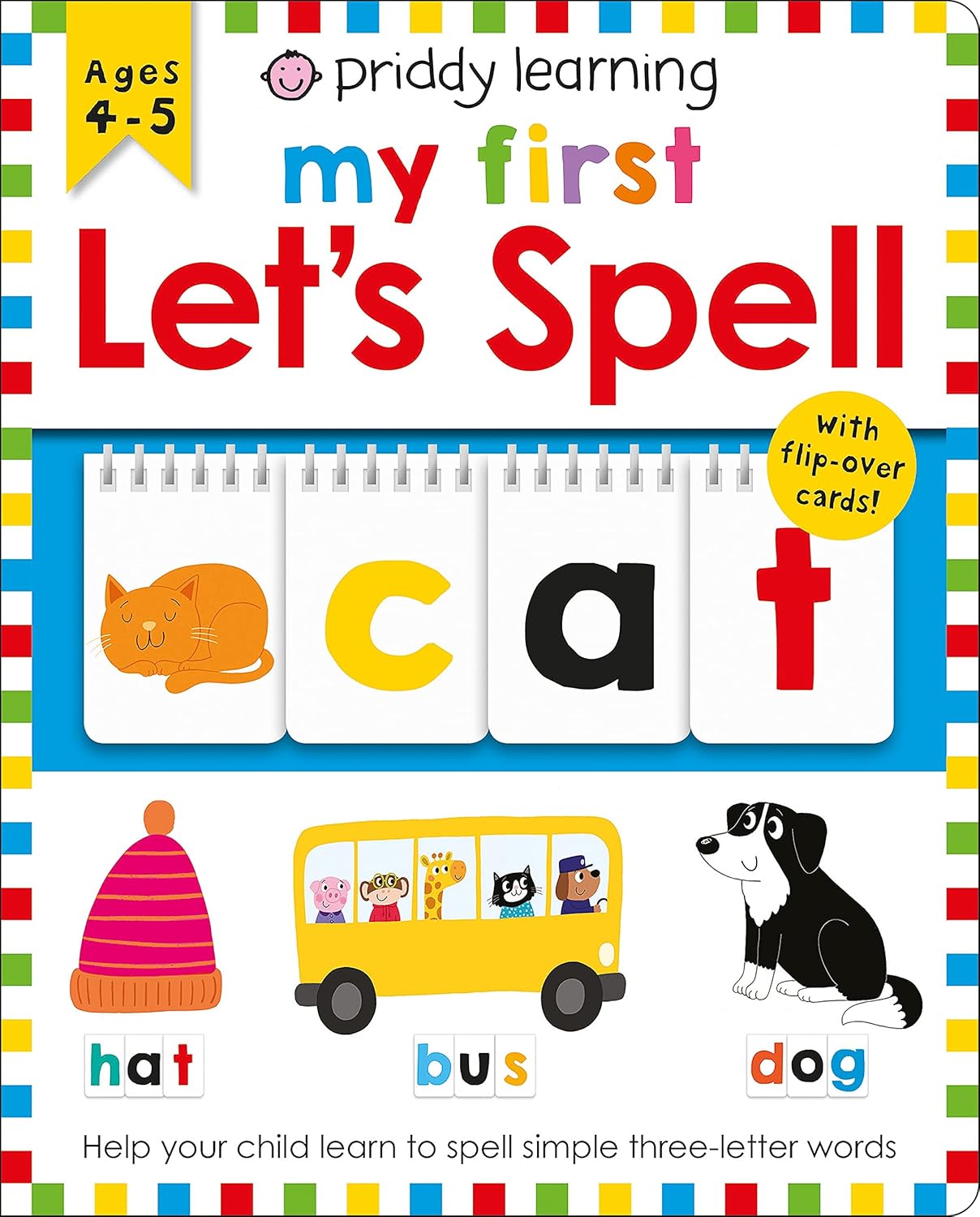 Priddy Learning: My First Let's Spell With Flip-Over Cards