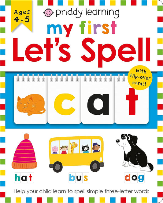 Priddy Learning: My First Let's Spell With Flip-Over Cards